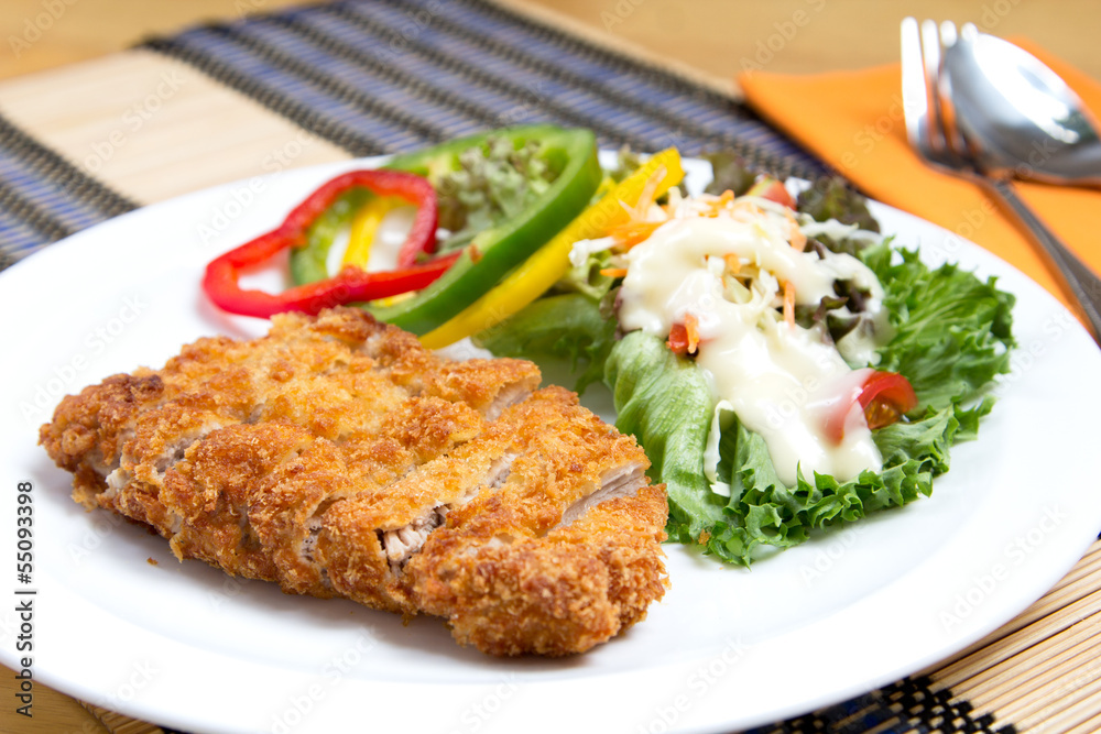 Japanese fried pork