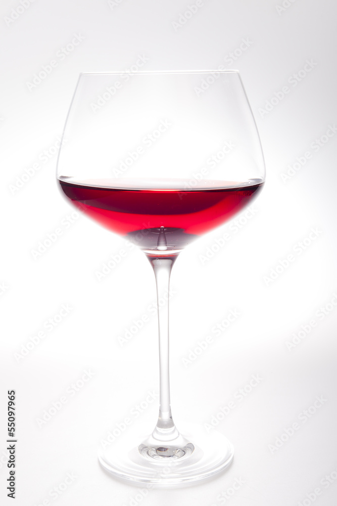 A glass of wine