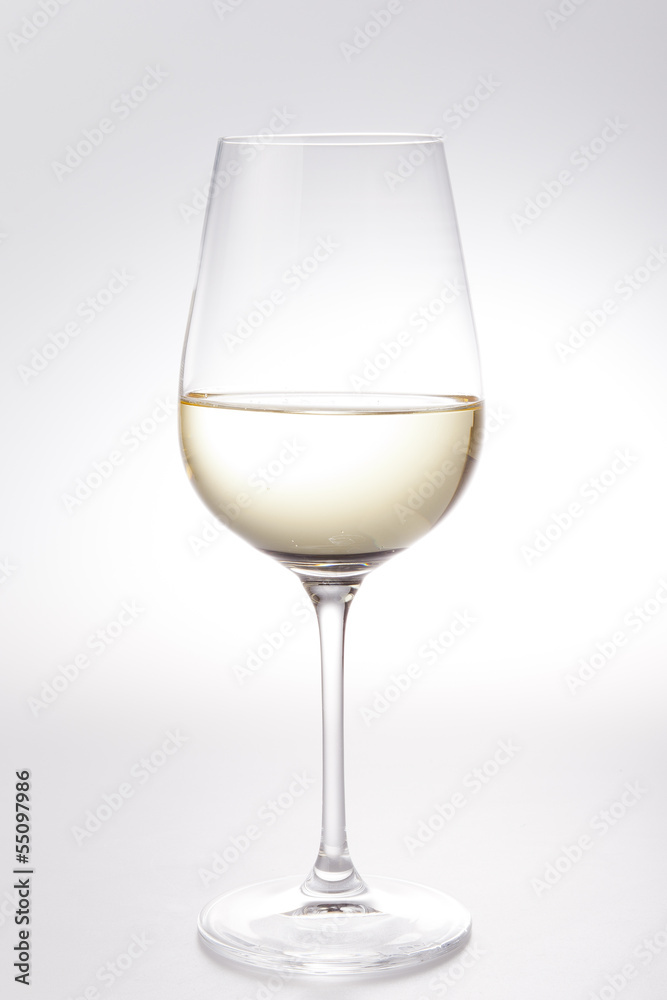 A glass of wine A glass of wine