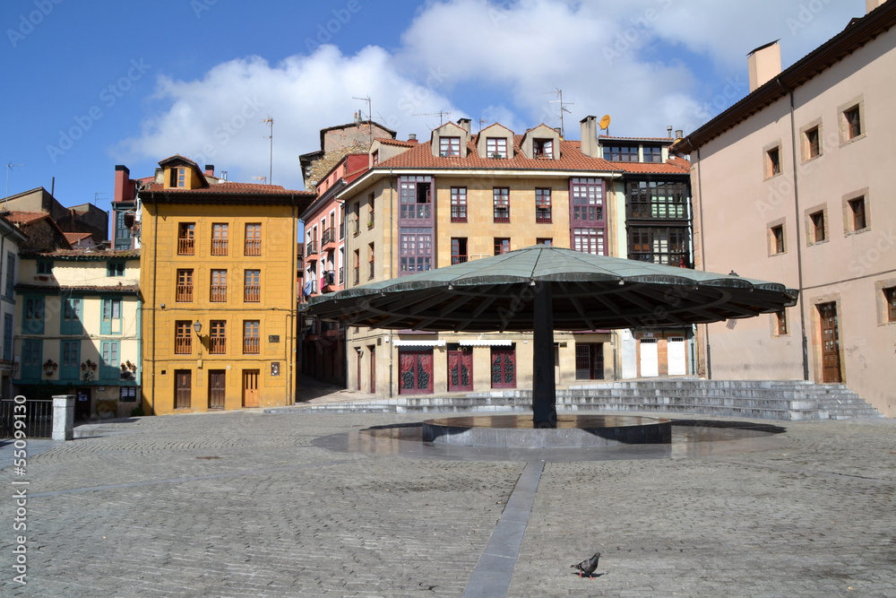 Plaza del Paraguas en Oviedo