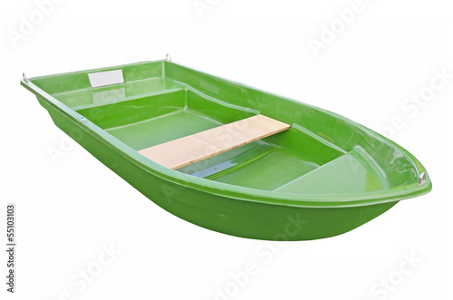Green boat