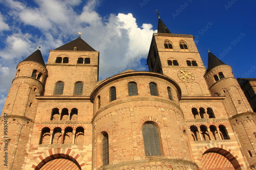 romanesque cathedral of trier