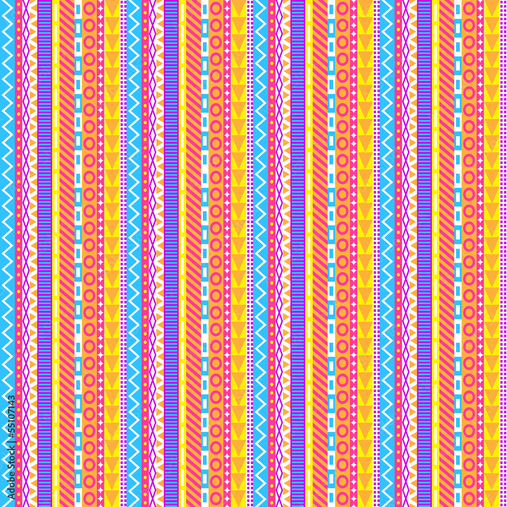 Intricate Pastel Stripes Pattern