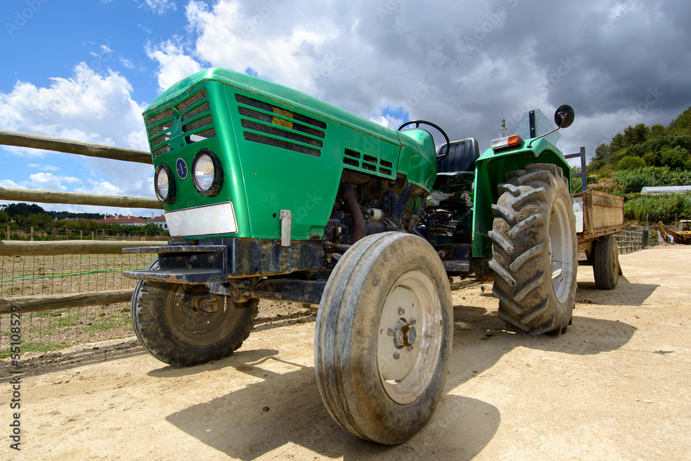 Obraz premium Tractor