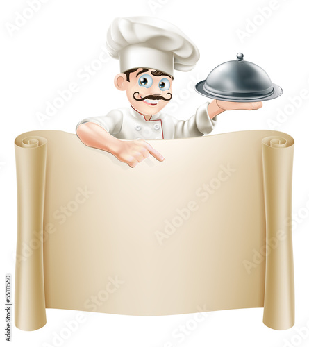 Chef Menu Scroll