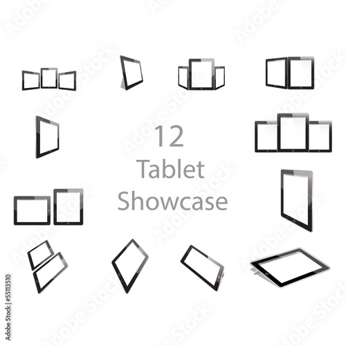 Tablet showcase
