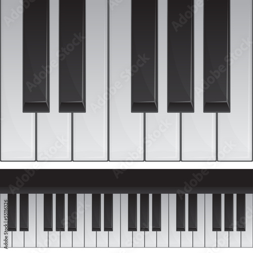 Piano keys