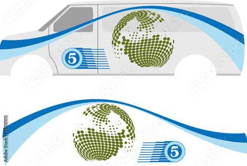 Vehicle Graphics, Stripe : Vinyl Ready