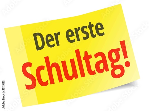 Der erste Schultag