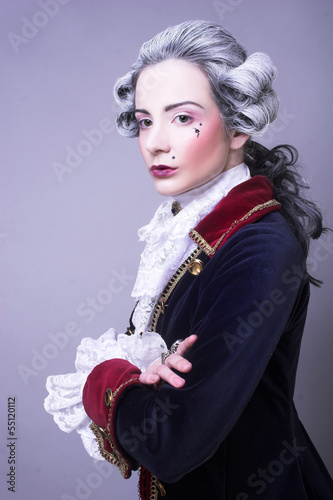 Canvas Print Gentleman.