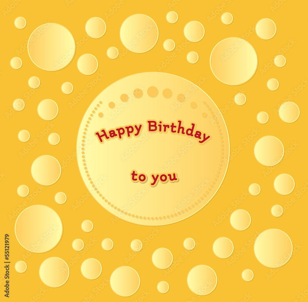 happy birthday card