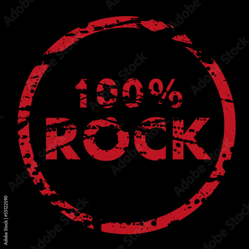 100% Rock Vektor