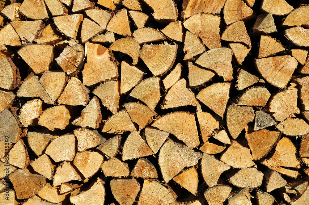 Pile of wood Pile of wood