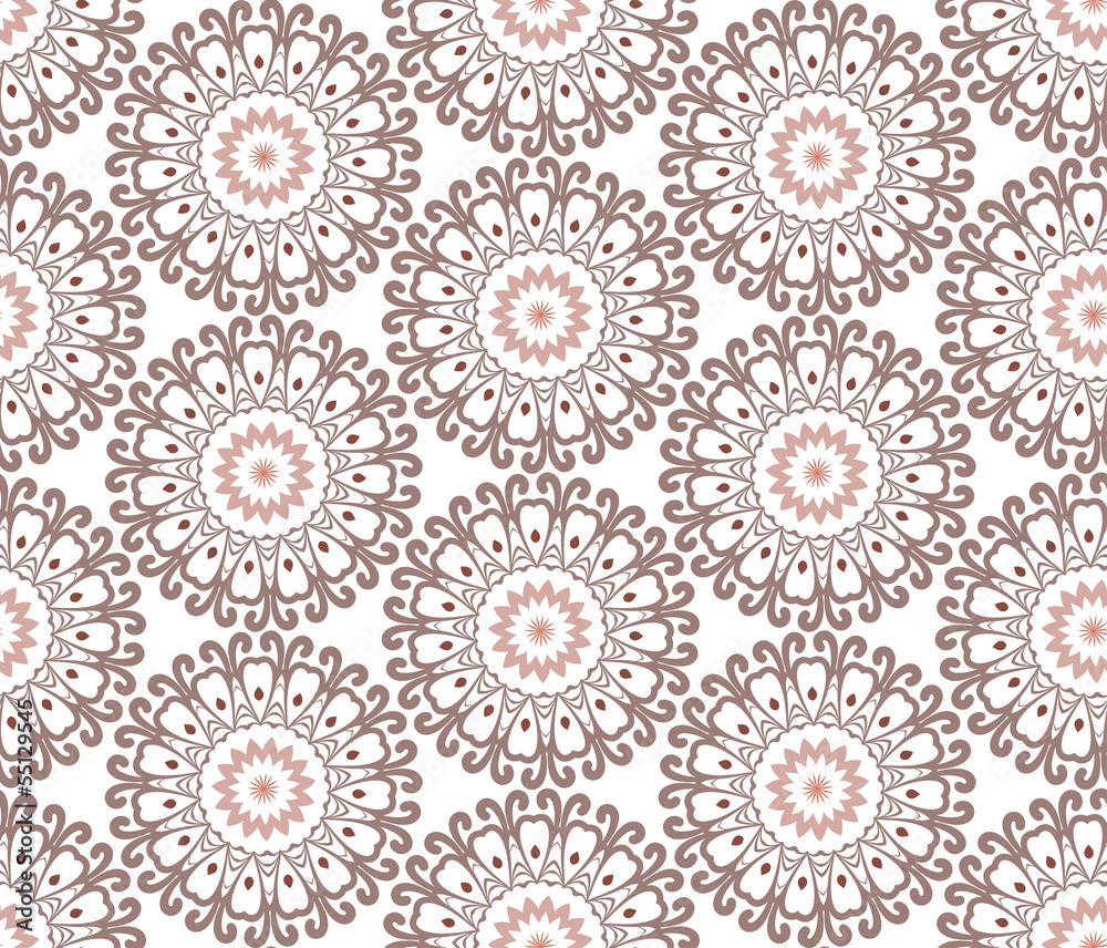 Abstract Vector Seamless Pattern.
