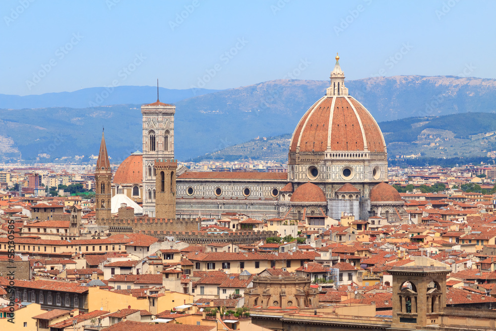 View on Florence's dome
