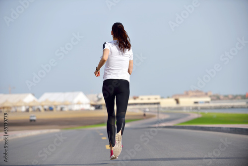 woman jogging at morning © .shock