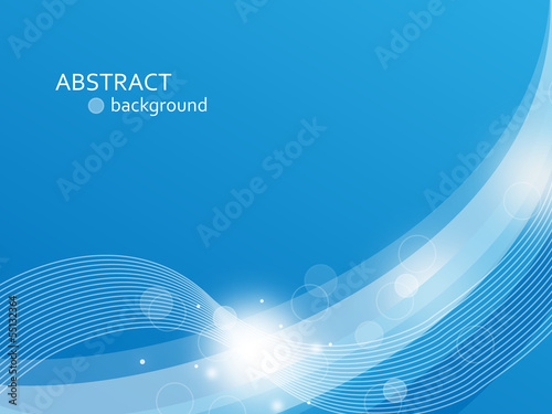 Blue abstract background