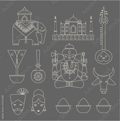 Indian icons