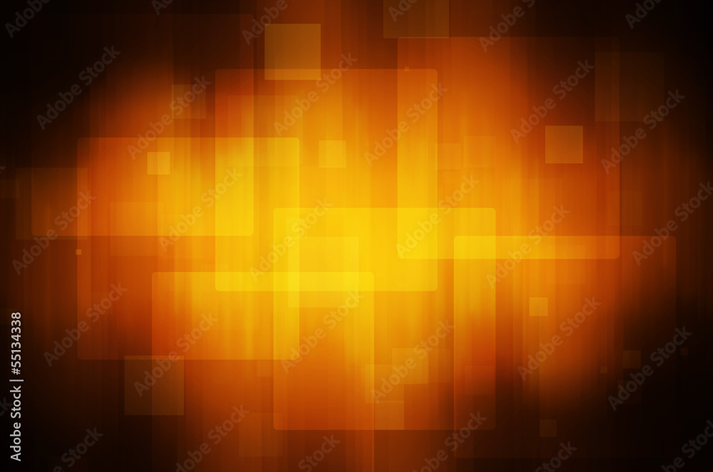 abstract orange technology background.