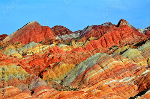 Danxia landform in Zhangye city,China