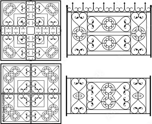 Wrought Iron Gate, Door, Fence, Window, Grill, Railing design