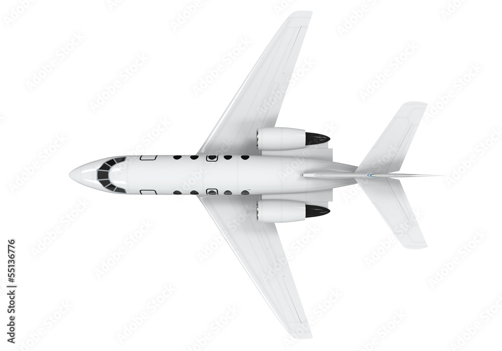 Airplane Jet Isolated