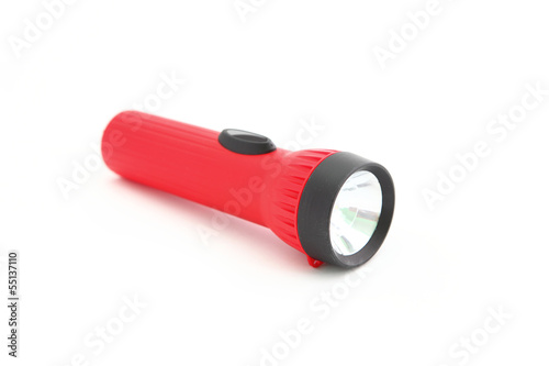 Red flashlight photo