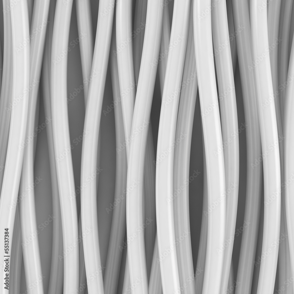 Fototapeta premium White curves