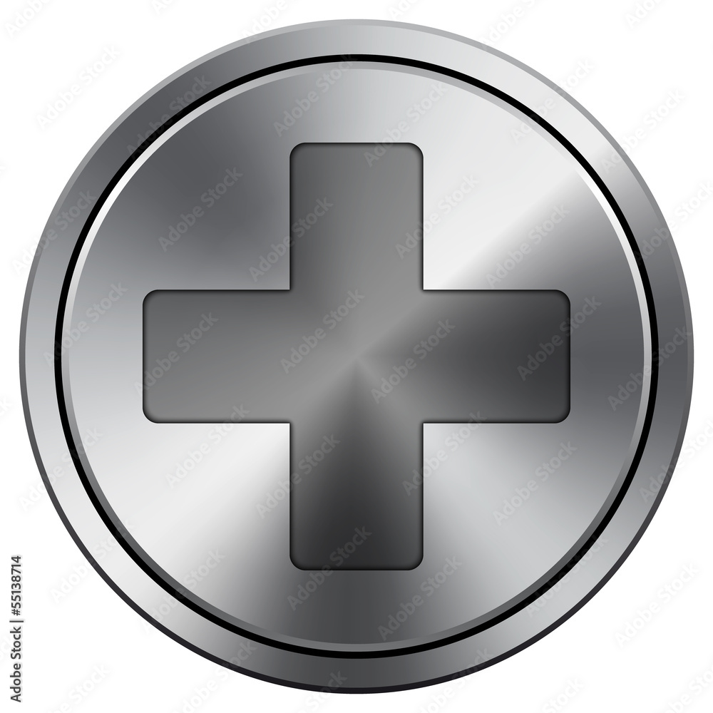 Shiny metallic icon Shiny metallic icon