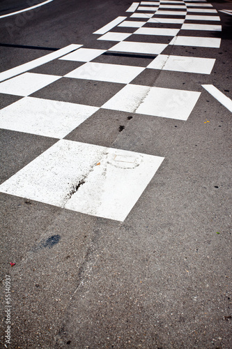Fototapeta Car race asphalt