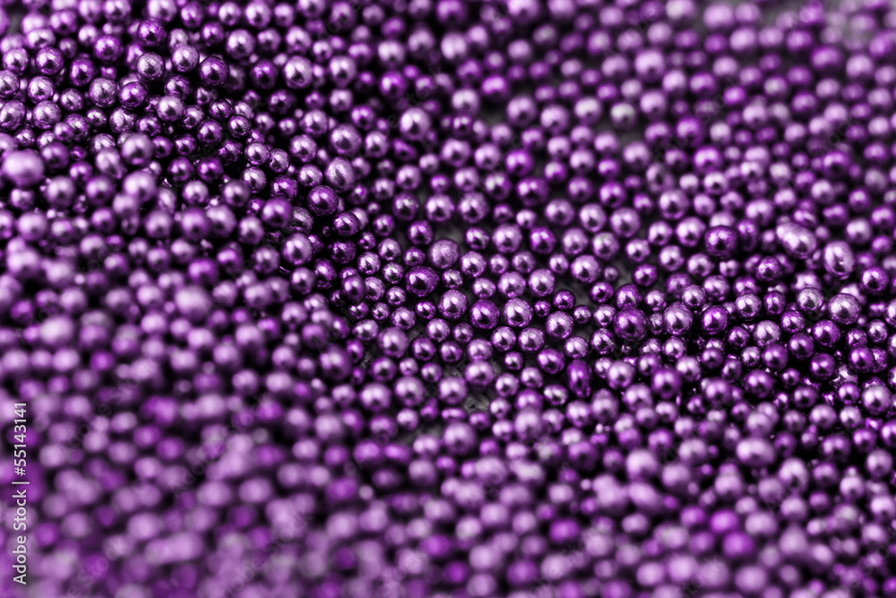Pile purple balls