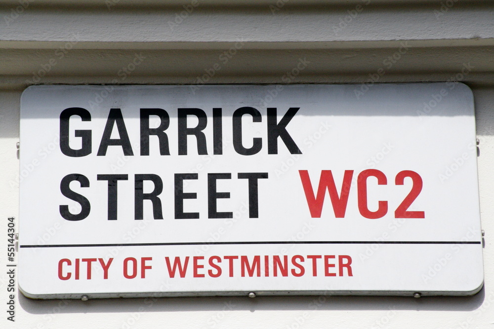 garrick street a famous London Address