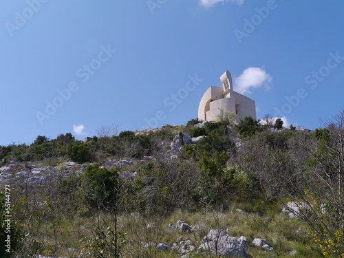 The church of our lady of Carmel above Vodice photo