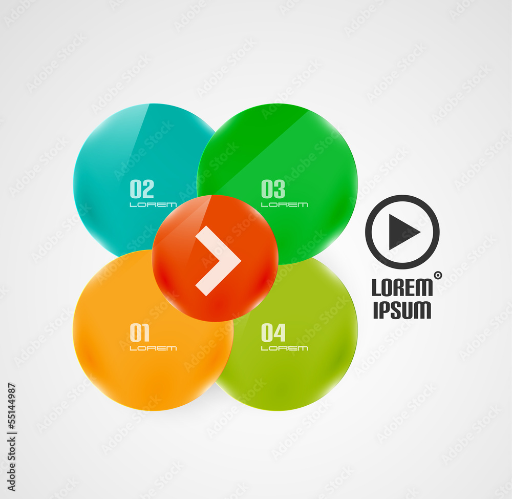 Circles presentation template