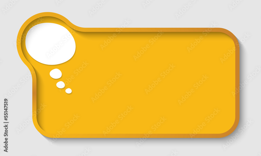 vector text frame with speech bubble vector text frame with speech bubble