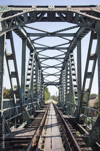 iron railway bridge © babaroga