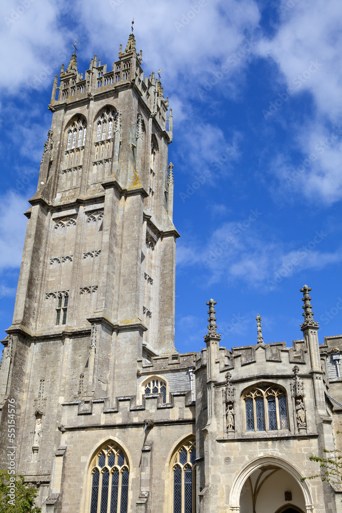Obraz premium St John's Church in Glastonbury