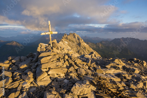 Morgenstimmung in den Alpen