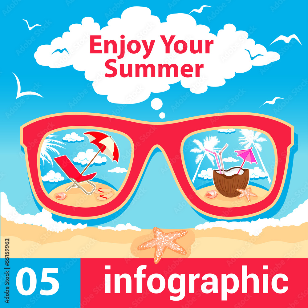 infographic summer time infographic summer time