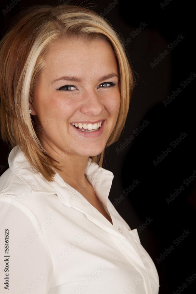 Smile white shirt Smile white shirt