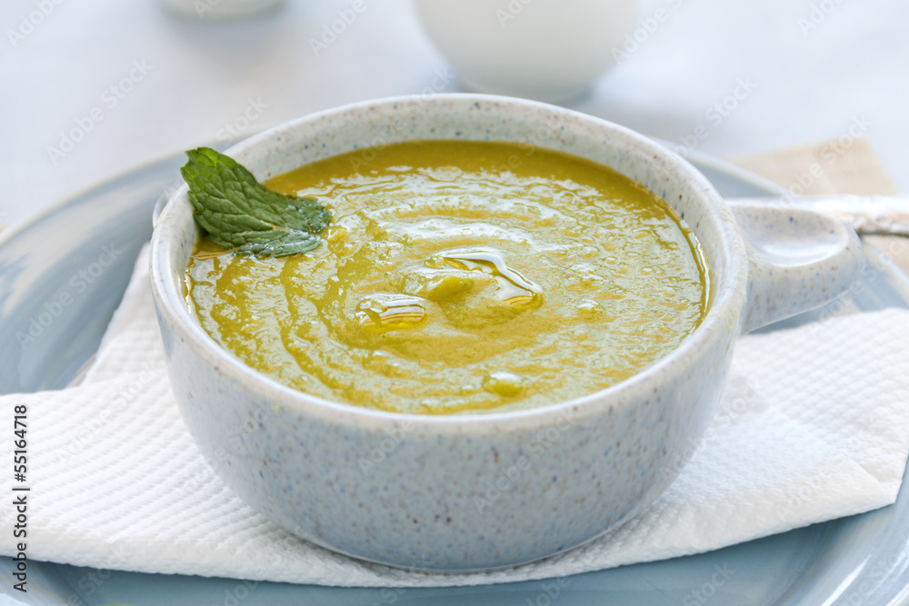 Pea Soup With Mint
