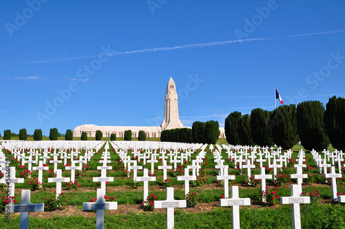 Ossuaire de douaumont in Verdun, France photo