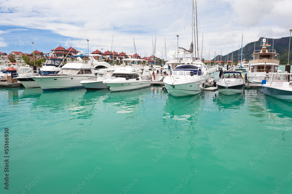 marina de port Victoria, Mahé, Seychelles marina de port Victoria, Mahé, Seychelles