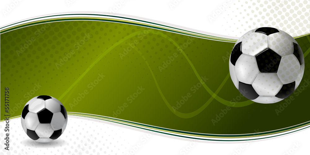 Naklejka premium soccer