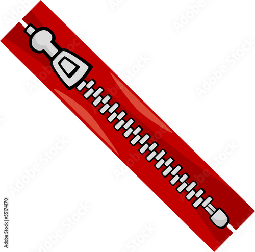 zipper clip art cartoon illustration