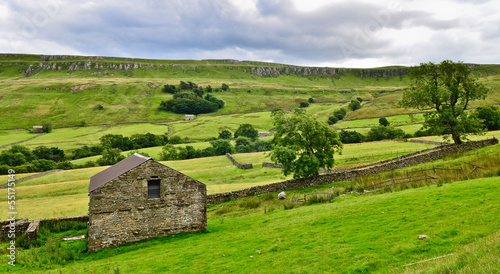 Derelict barn in the Yorkshire Dales