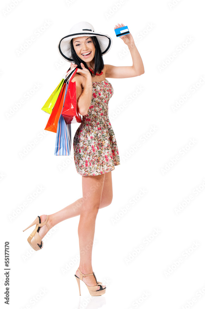 Woman shopping Woman shopping