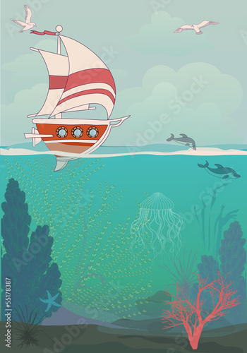 Sailing Poster