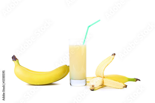 Banana and juice