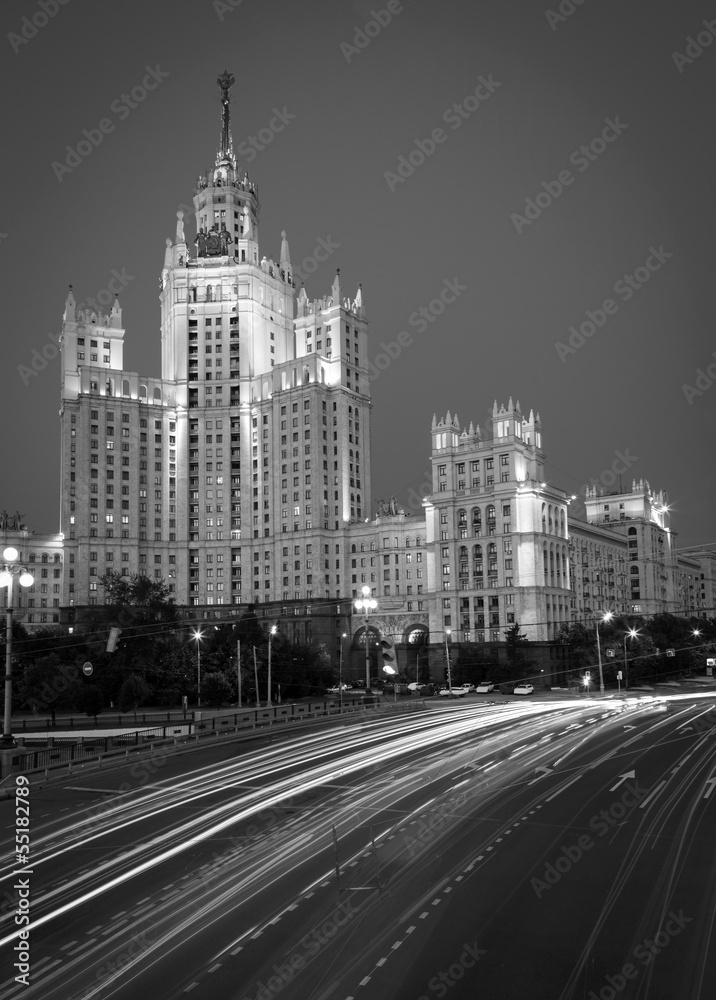 Moscow, Stalin skyscraper